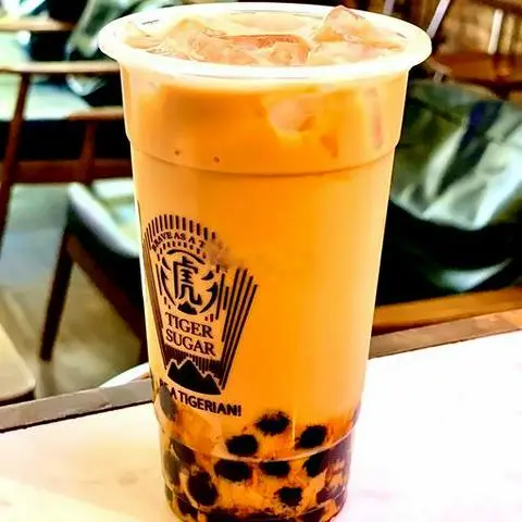 Hình ảnh Đường nâu trà đen sữa (M)