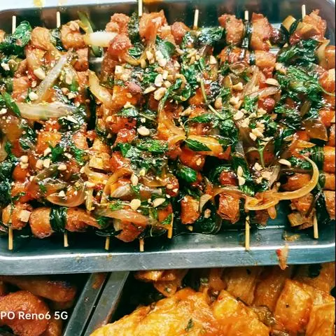 Hình ảnh thịt lụi chay 