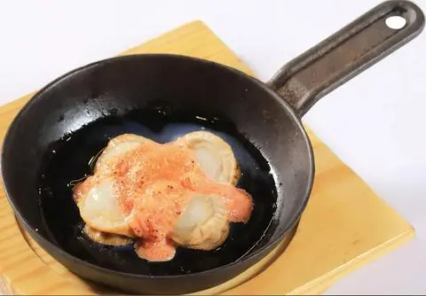 Hình ảnh sautee Scallop with mentaiko sauce- Sò điệp sốt bơ & tương 4pc