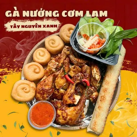 Hình ảnh COMBO 1 : GÀ NƯỚNG ƯỚP MẬT ÔNG 