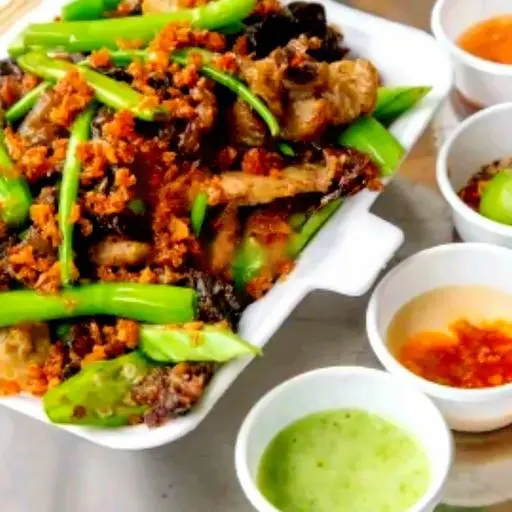 Hình ảnh Combo Vú heo - Ốc Mít - đậu bắp