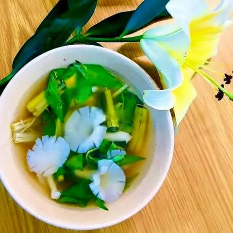 Hình ảnh Nấm bào ngư hấp chanh gừng sả