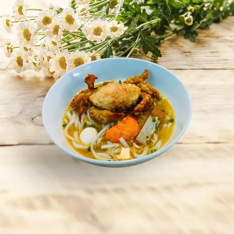 Hình ảnh BÁNH CANH CUA LỘT TÔM TÍT(chiên bột)