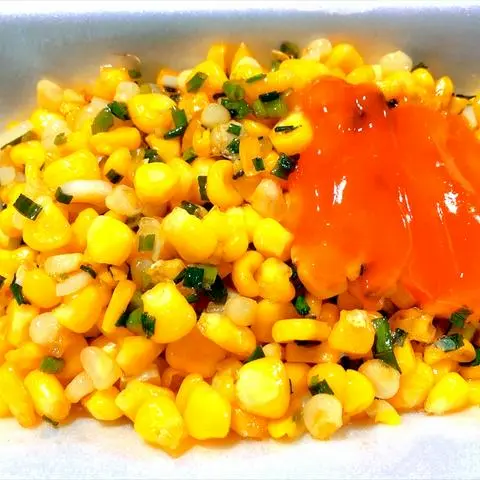 Hình ảnh Bắp Xào Mỡ Hành