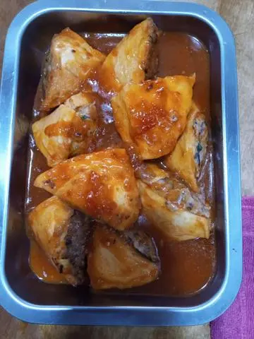 Hình ảnh Cơm đậu hủ doi thịt