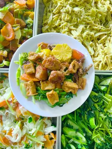 Hình ảnh Cơm chay sườn dừa