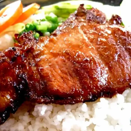 Hình ảnh Cơm sườn nướng