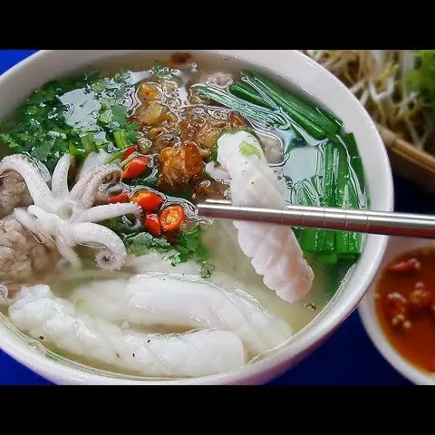 Hình ảnh Bún gạo mực