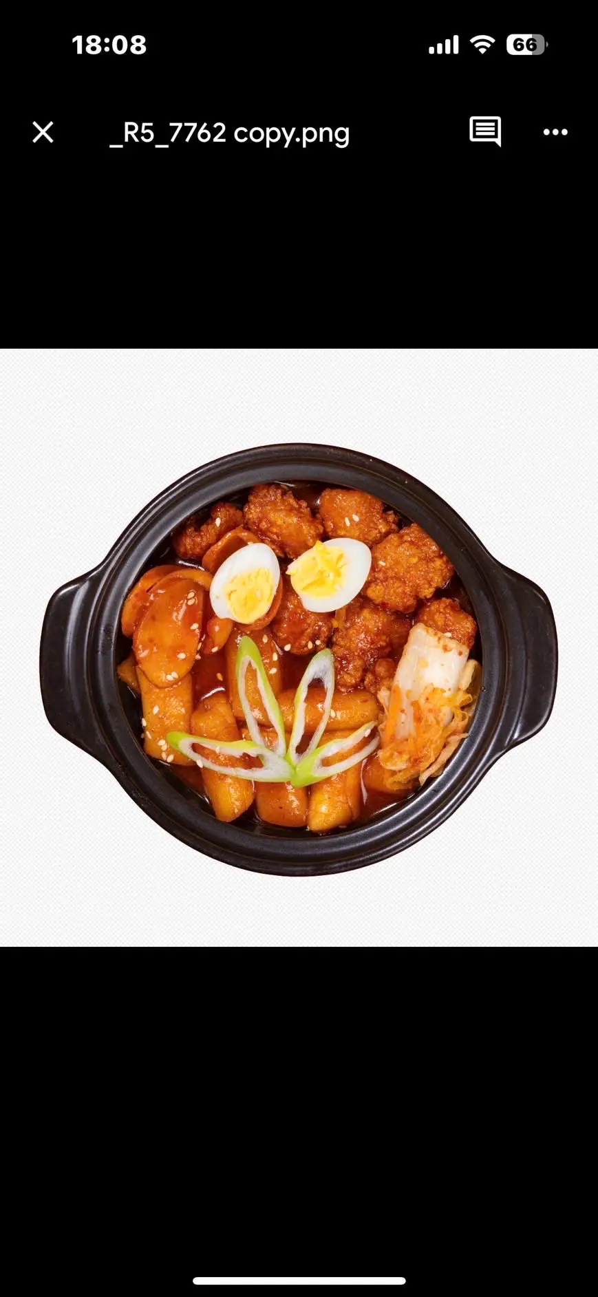 Hình ảnh Tokbokki - Gà