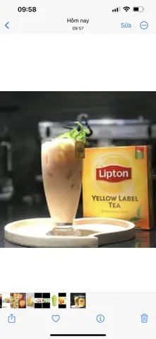 Hình ảnh lipton sữa