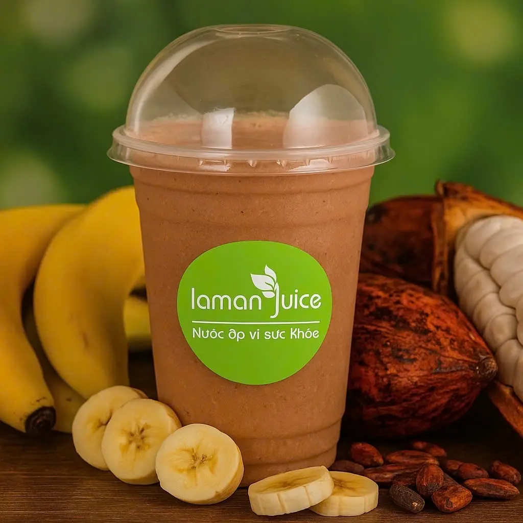 Hình ảnh S06 Sinh Tố Chuối + Cacao 