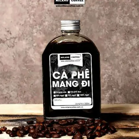 Hình ảnh Cà phê đá truyền thống chai 250ml