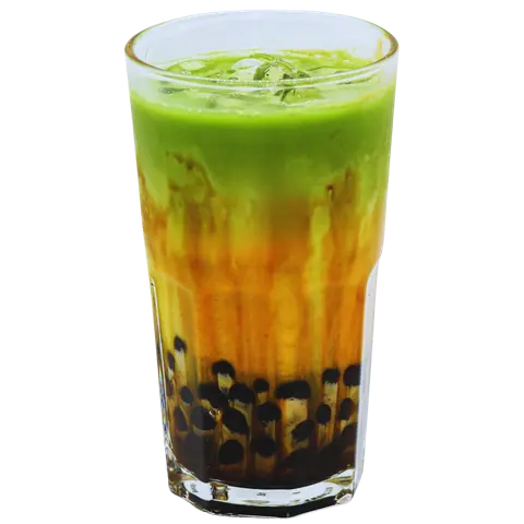 Hình ảnh Sữa tươi matcha trân châu đường đen