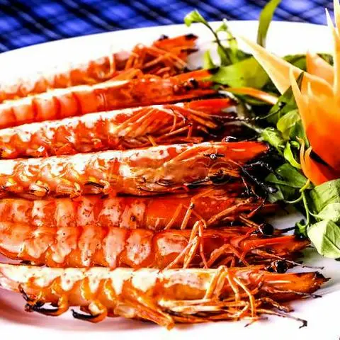Hình ảnh Tôm nướng mọi
