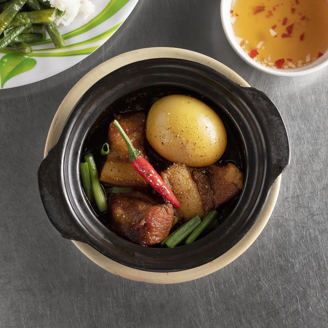 Hình ảnh Cơm thịt kho trứng