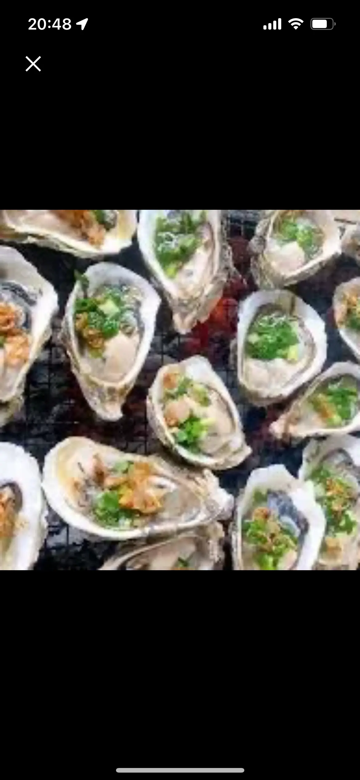 Hình ảnh hào sữa nướng mỡ hành (phần 5con)
