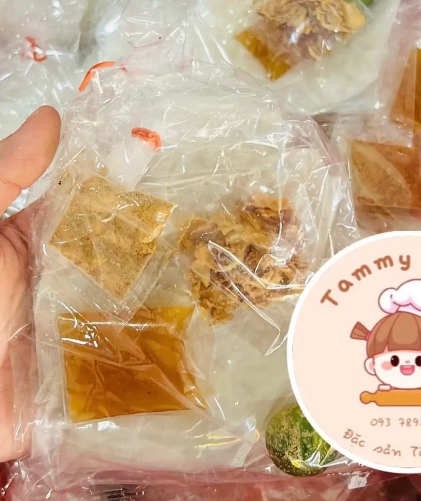 Hình ảnh Bánh tráng xé SỐT MUỐI BÉO