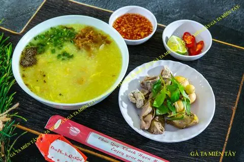 Hình ảnh Cháo lòng trứng non