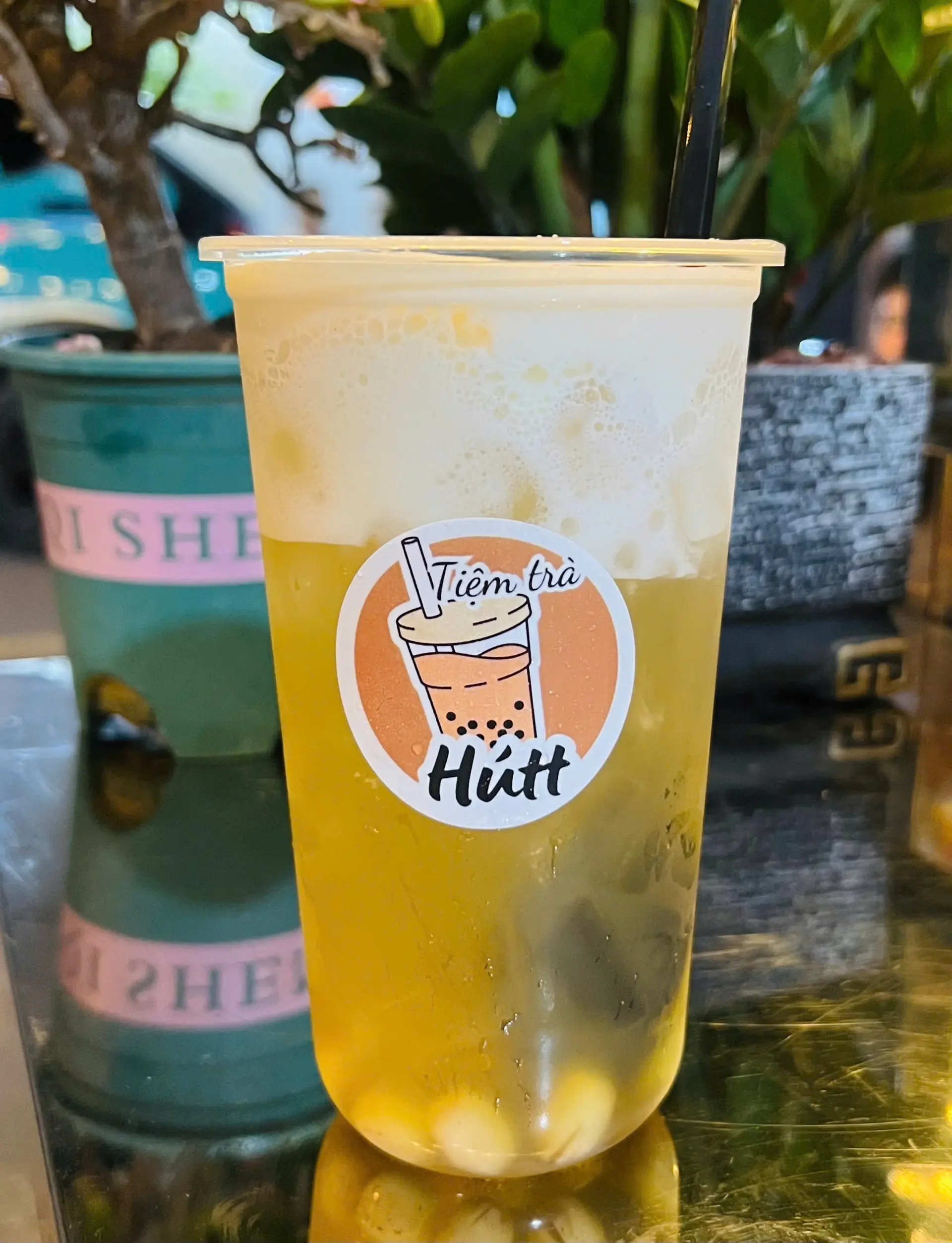Hình ảnh Trà sen vàng kem cheese