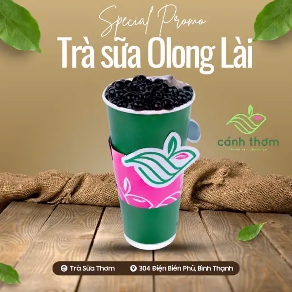 Hình ảnh Trà sữa Ô long lài