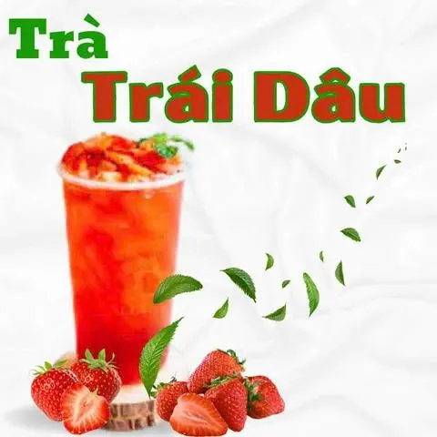 Hình ảnh Trà Trái Dâu Tươi