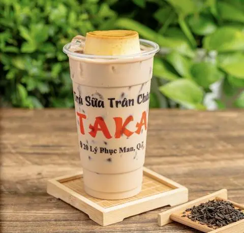 Hình ảnh Trà Sữa Bánh Flan