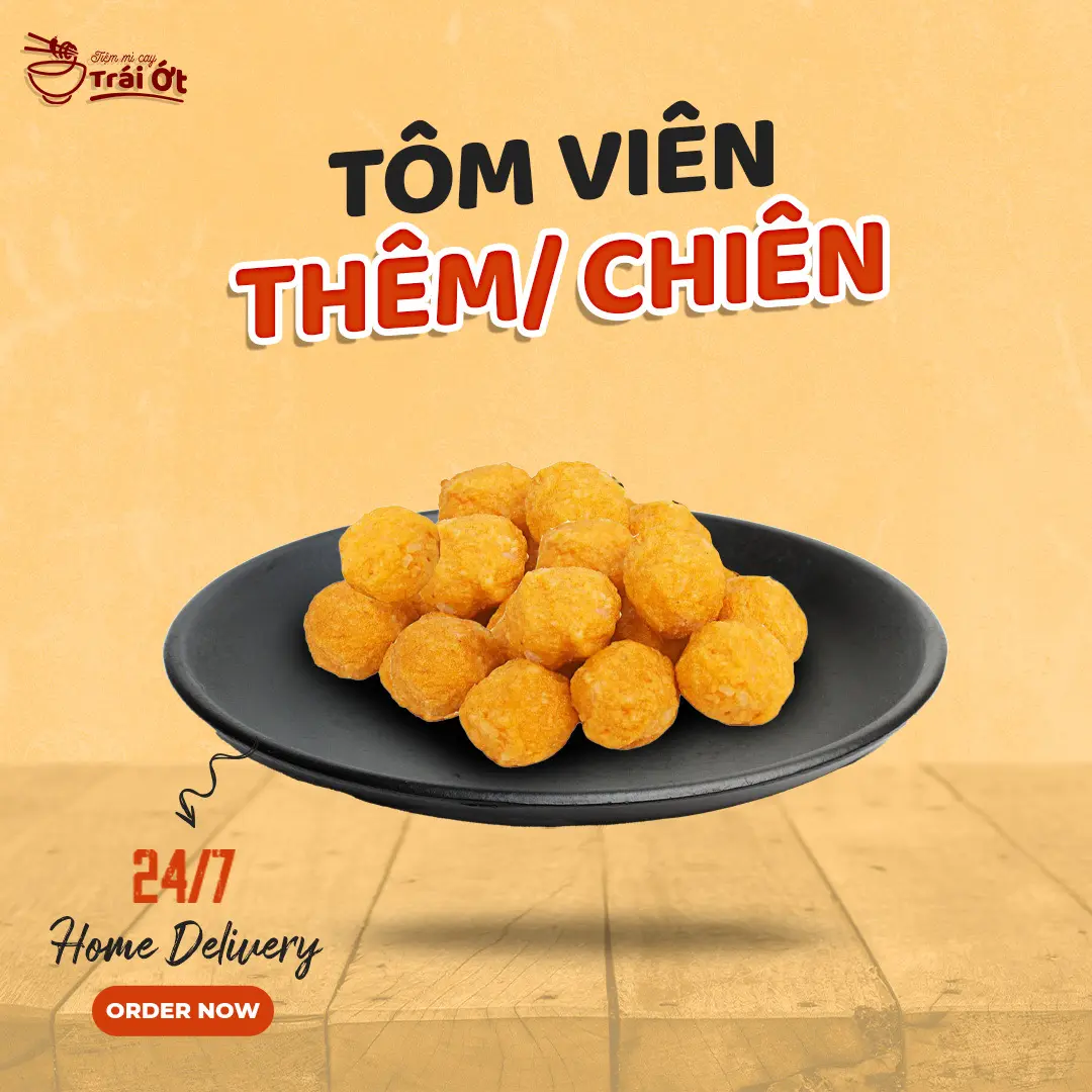 Hình ảnh Tôm Viên Chiên - 15 viên