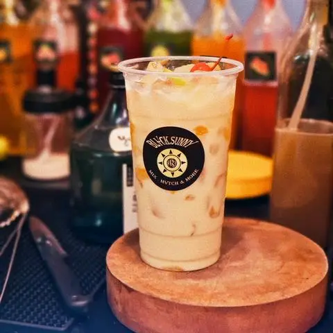 Hình ảnh Trà Dưa Hấu Anh Đào