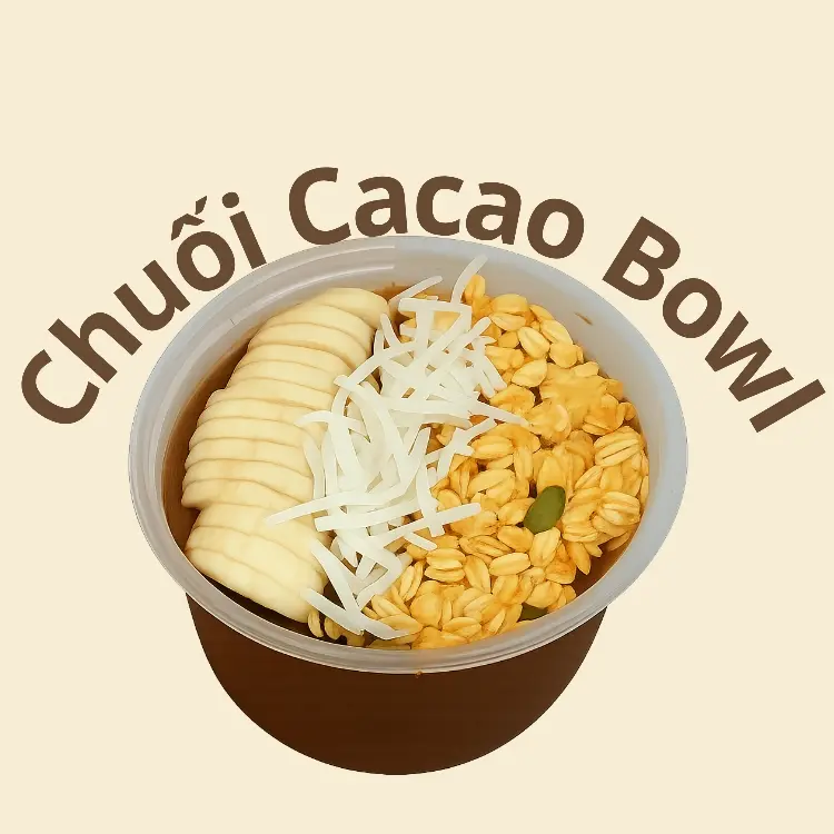 Hình ảnh Chuối cacao bowl