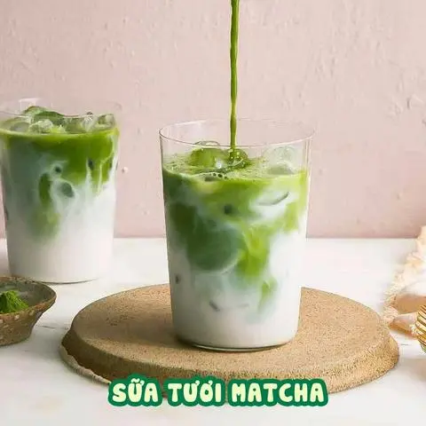 Hình ảnh Sữa tươi matcha