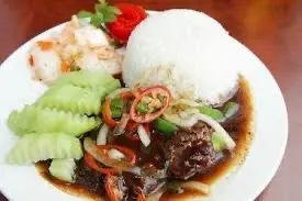 Hình ảnh Cơm trắng sườn tiêu đen