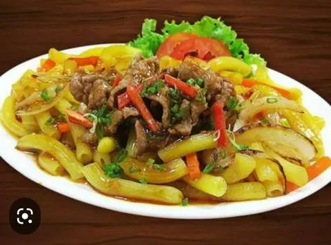 Hình ảnh Nui  Xào  Bò  Trứng 