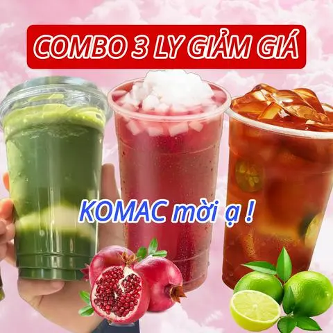 Hình ảnh COMBO 3 LY siêu RẺ : Matcha Latte + Trà Lựu Đỏ + Trà Chanh Aiyu