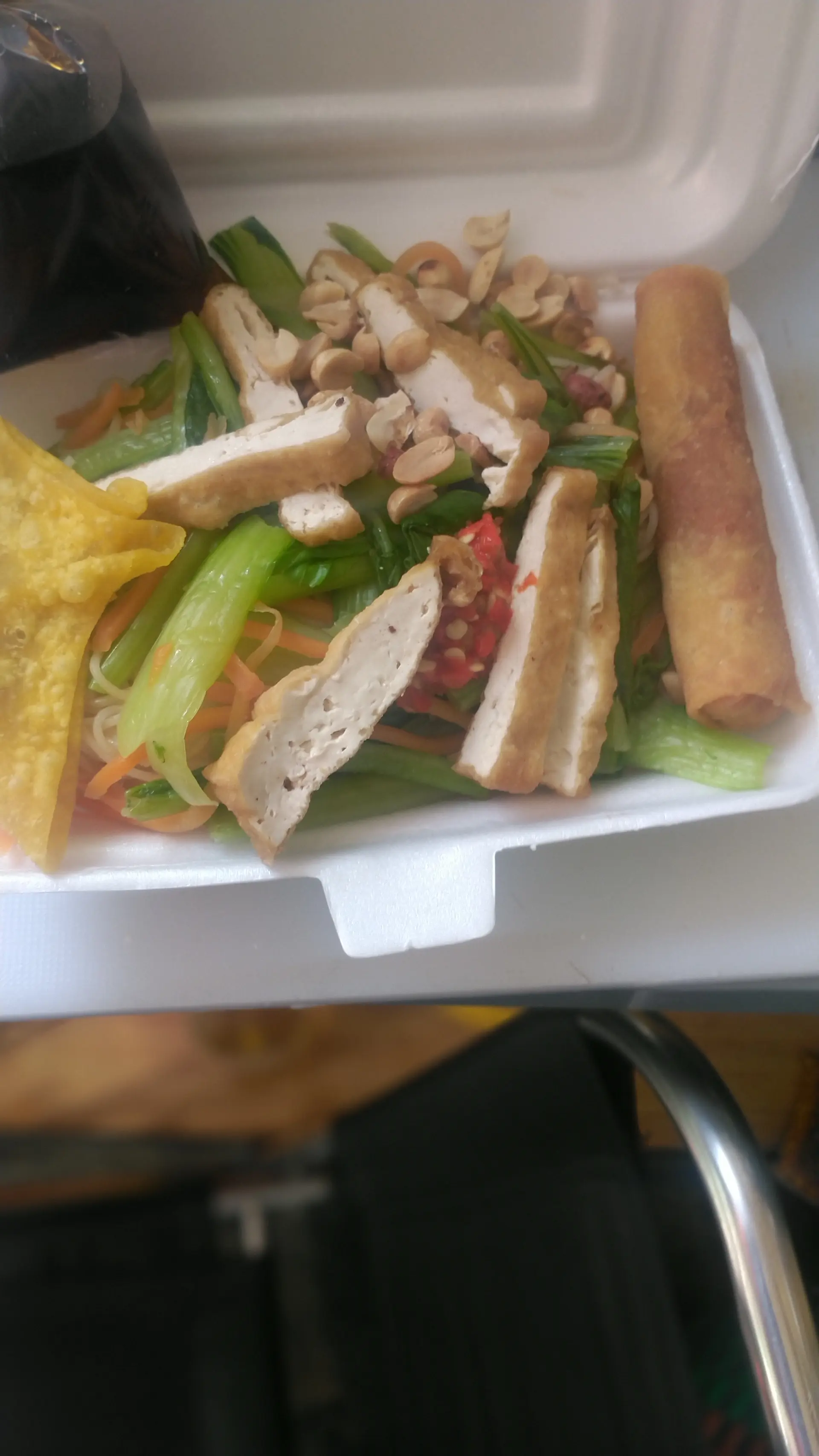 Hình ảnh Bún gạo xào chay