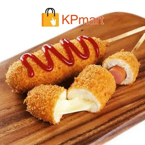 Hình ảnh Hotdog xúc xích phô mai ( 2 cây )