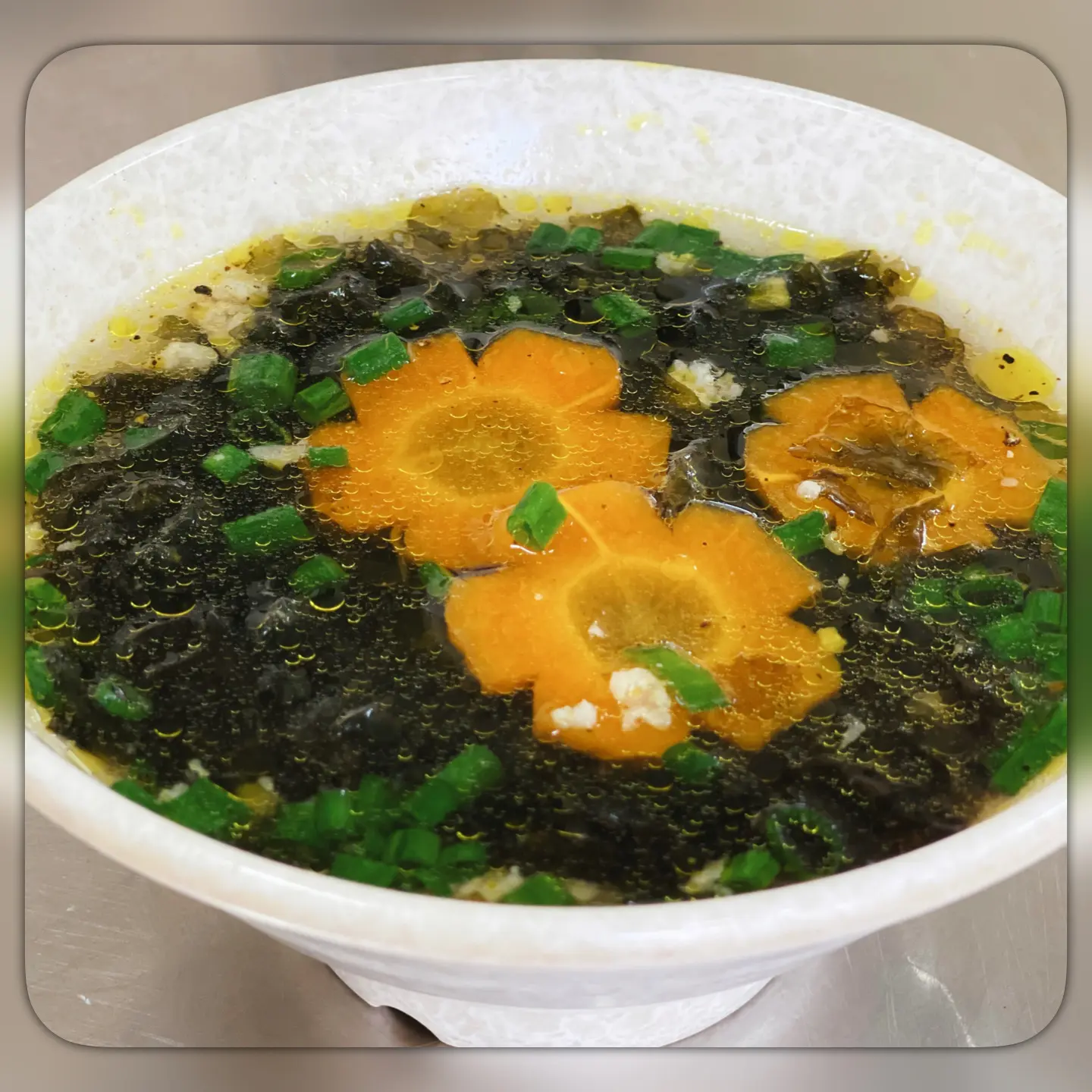 Hình ảnh Canh rong biển thịt bằm