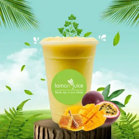 Hình ảnh A18 - Sinh Tố Xoài + Chanh Dây 