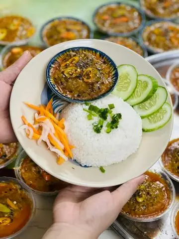 Hình ảnh Cơm mắm chưng Nhân Duyên chay