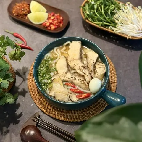 Hình ảnh Bánh canh cá lóc hấp (size nhỏ)