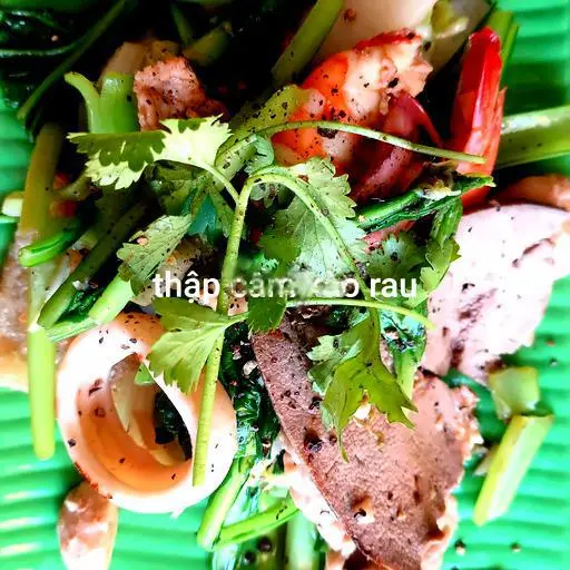 Hình ảnh Thập cẩm xào rau