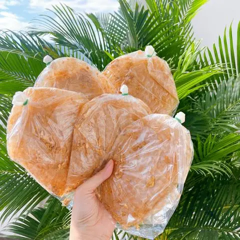 Hình ảnh Bánh Tráng Muối Tỏi XK Dẹp