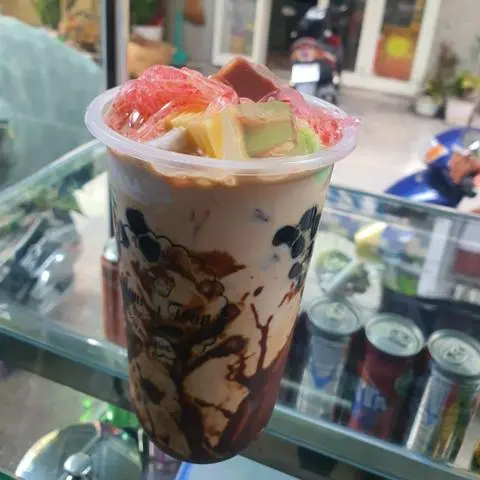 Hình ảnh Trà sữa socolaly 700ml fungtopbing