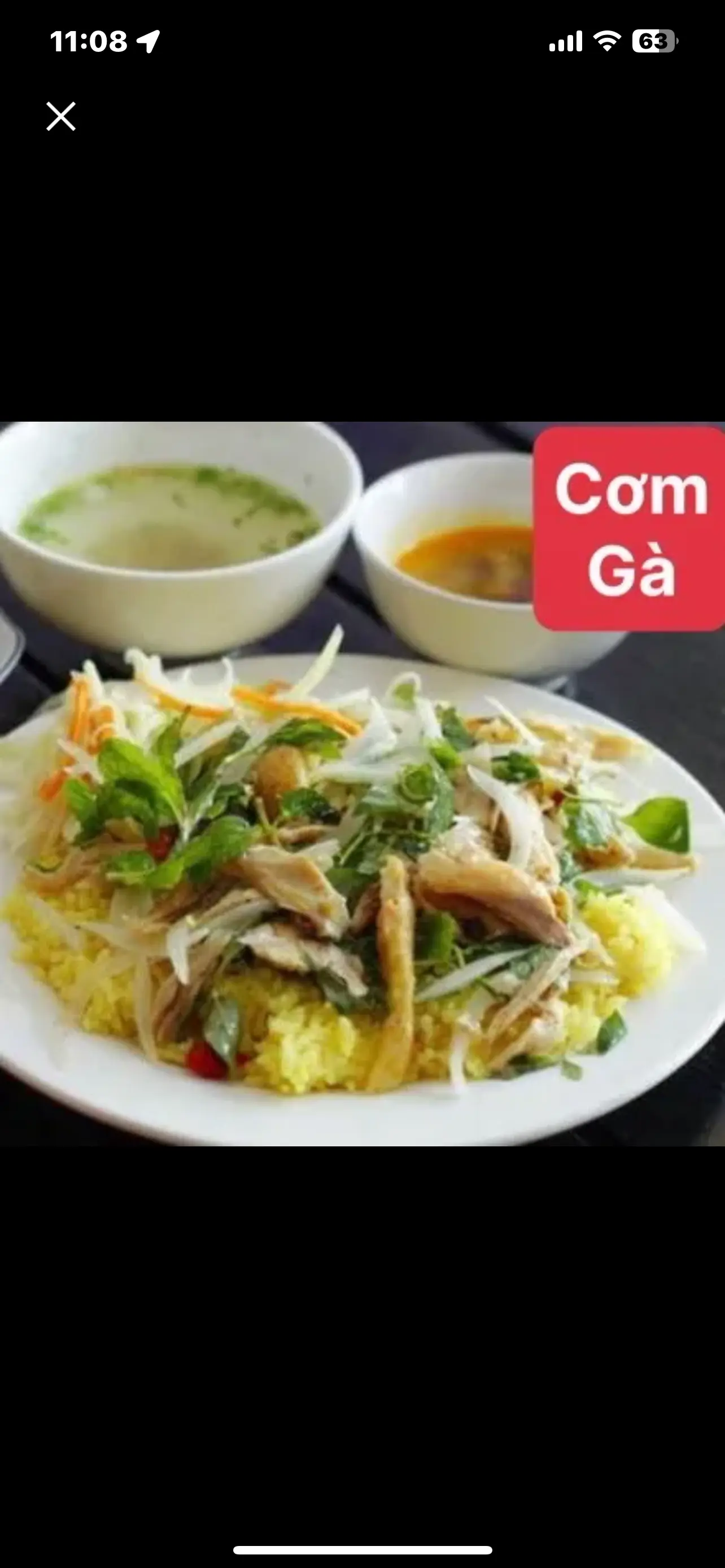 Hình ảnh Cơm gà xé