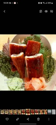 Hình ảnh Sashimi Lươn