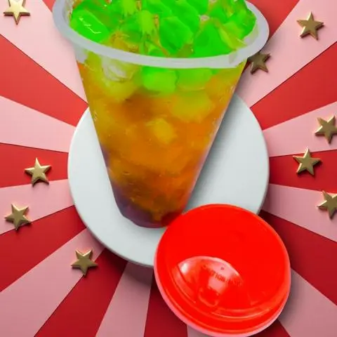 Hình ảnh Trà Táo Thanh Mai, Thạch Táo (700ml)