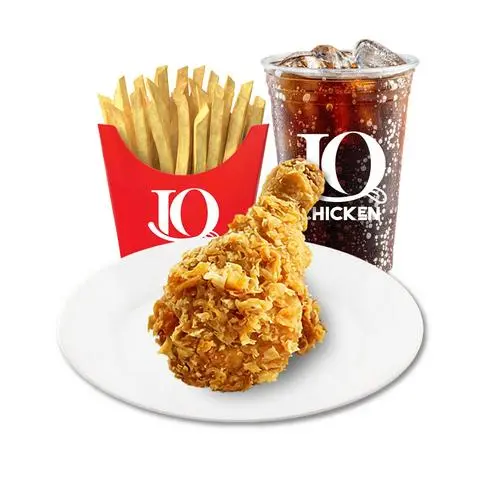 Hình ảnh 1 Miếng gà rán - 1 khoai tây chiên  - 1 coca