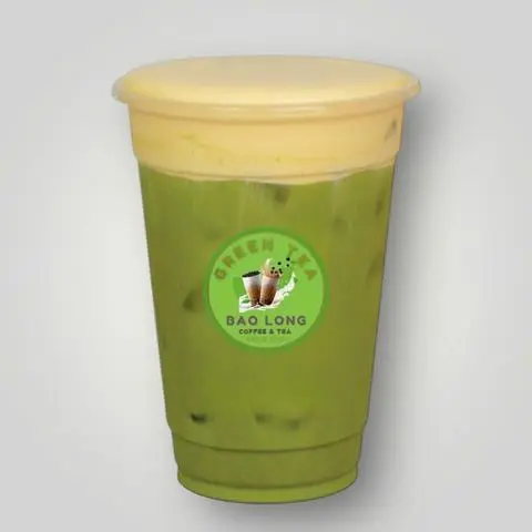 Hình ảnh Matcha latte kem muối