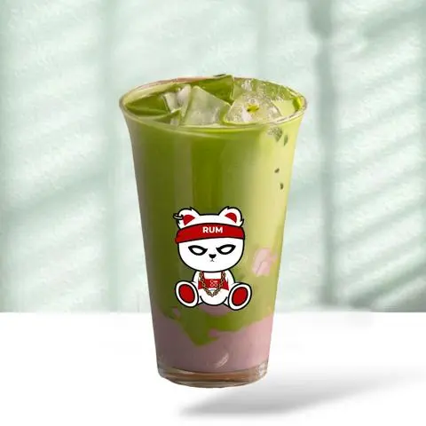 Hình ảnh Trà Sữa Matcha Khoai Môn Tươi
