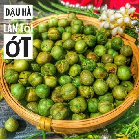 Hình ảnh Đậu Hà Lan Tỏi Ớt(Hũ 400gr)