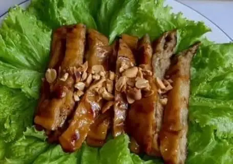 Hình ảnh cơm bao tử khìa nước dừa 